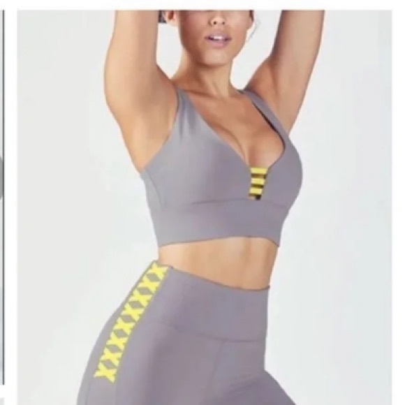 2/$35 NWT Fabletics strappy sports bra - Picture 4 of 5